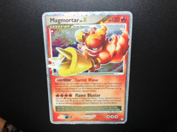 Magmortar Lv.X [HP] - Pokemon Card Game (#123/123 Mysterious Treasures) DAMAGED - Image 1