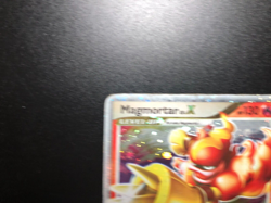 Magmortar Lv.X [HP] - Pokemon Card Game (#123/123 Mysterious Treasures) DAMAGED - Image 2