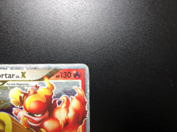 Magmortar Lv.X [HP] - Pokemon Card Game (#123/123 Mysterious Treasures) DAMAGED - Image 3