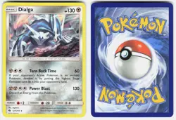 Dialga 127/214 Holo Rare Lost Thunder Pokemon Holo Lightly Played - Image 1