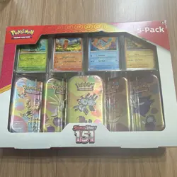 Pokemon Scarlet & Violet 151 Costco Mini Tin 5-pack - Image 1