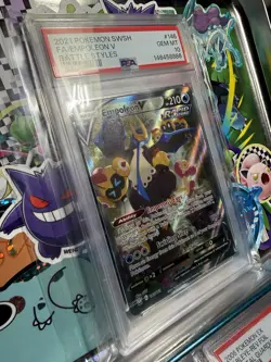 Empoleon V PSA 10 GEM MINT 2021 Pokemon Alt Art Rare Battle Styles #146 - Image 2