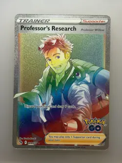 Professor's Research (Secret) 084/078 Pokemon GO Holo - Image 1
