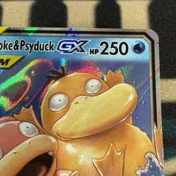 Slowpoke & Psyduck GX 35/236 Unified Minds Holo Tag Team Pokemon Rare NM-MT - Image 2