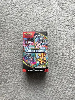 Pokemon TCG: Mega Evolution - Chaos Rising Booster Bundle (6 Packs) | SEALED - Image 1