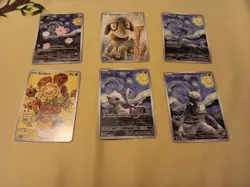 4 Pokemon x Van Gogh Black Star Promo ACG Art Card - NM - Image 1