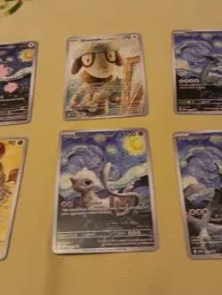 4 Pokemon x Van Gogh Black Star Promo ACG Art Card - NM - Image 3