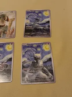 4 Pokemon x Van Gogh Black Star Promo ACG Art Card - NM - Image 4