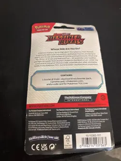 pokemon destined rivals single pack blister eevee - Image 2