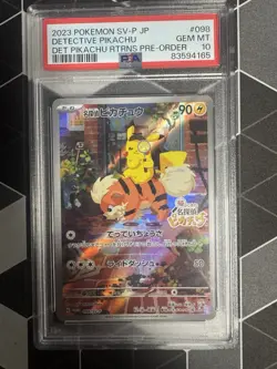 Pokemon JPN Detective Pikachu Promo PSA 10 - Image 1