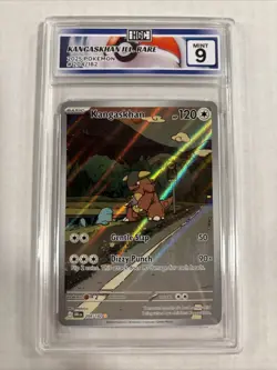 2025 Pokemon Kangaskhan Illustration Rare #204 HGC 9 (sb5) - Image 1