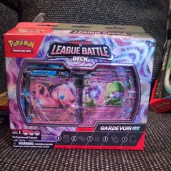 Pokemon TCG League Battle Deck Gardevoir Mew Ex Box New Sealed - Image 1