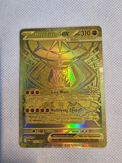 Pokemon Gold Mega Zygarde EX Mega Hyper Rare 124/088 Near Mint Perfect Order - Image 1