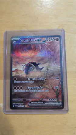 Great Tusk EX 246/198 (Alt Art) Scarlet and Violet Pokemon TCG NM/M - Image 1