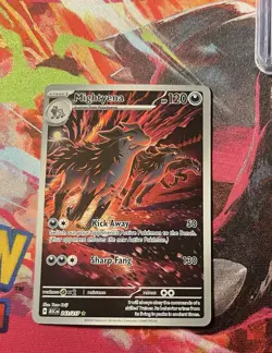 Pokemon TCG Mightyena #243/217 Ascended Holo Rare - Image 1