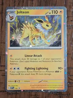 Pokemon Flareon 167, Vaporeon 168, Jolteon 169, SVP Prismatic Evolutions Promos - Image 4