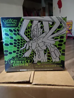 Pokemon TCG: Mega Evolution ME03 Perfect Order ETB (Pokemon Center Exclusive) - Image 1