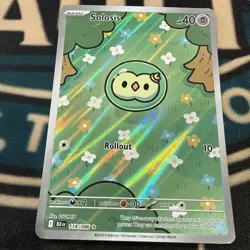 Solosis 118/086 IR Black Bolt Pokemon MINT Pack Fresh “BoogerMew” Rare￼ - Image 1