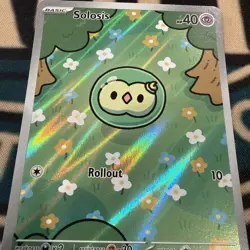 Solosis 118/086 IR Black Bolt Pokemon MINT Pack Fresh “BoogerMew” Rare￼ - Image 4