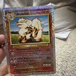 Nintendo Arcanine 8 Legendary Collection Reverse Holo Rare English 100HP Stage 1 - Image 2