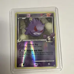 Nintendo Pokemon Gengar GL Rising Rivals 40/111 Reverse Holo 70HP English 2009 - Image 1