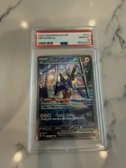 2023 Pokemon Miraidon ex Special Illustration Rare 244/198 PSA 10 GEM MINT 244 - Image 1