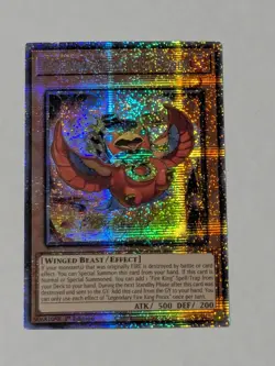 Legendary Fire King Ponix Starlight Yugioh! Mega pack 2025 - Image 1