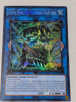 Flying Mary, The wandering Ghost Ship Prismatic Secret Yugioh! Mega pack 2025 - Image 1