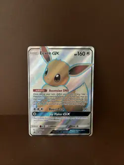 Pokemon Eevee GX Holo Black Star Promo Card 2020 SM242 - Image 1