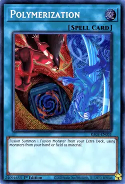Yugioh Polymerization (alternate artwork) RA03-EN051 - Ultra Rare - Image 1