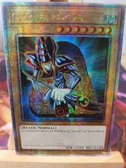 Dunkler Magier LC01-DE005 Quartar Century Secret Rare Deutsch NM YUGIOH - Image 1