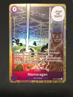 Bandai One Piece Mamaragan Event Foil Rare Sky Island OP15-078 - Image 1