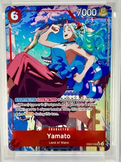 2025 ONE PIECE EB02-EXTRA BOOSTER -ANIME 25TH COLLECTION ALT ART YAMATO PSA 10 - Image 2