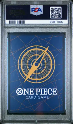 2023 ONE PIECE OP02-PARAMOUNT WAR ALTERNATE ART #120 UTA PSA 10 - Image 2