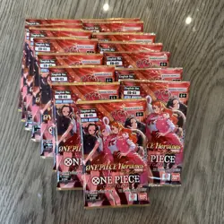 (Lot of 15)One Piece TCG LOOSE Extra Booster Pack Heroines Edition EB-03 English - Image 1