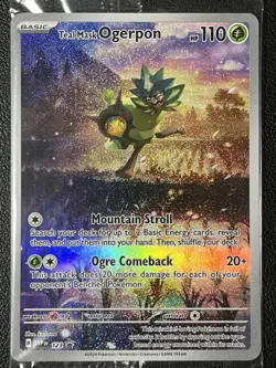 Teal Mask Ogerpon 123 Sv: Scarlet & Violet Promo Cards Holo (Sealed) - Image 3