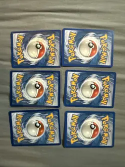 Pokemon Card Lot 6 Vintage Yuka Morii Art Cards 🔥LP - HP 1999-2010 WoTC Ereader - Image 2