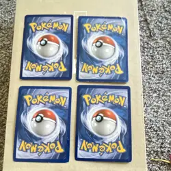 Pokemon TCG Pikachu Lightning 4-Card Lot Nintendo English 2004 79/109+ - Image 2