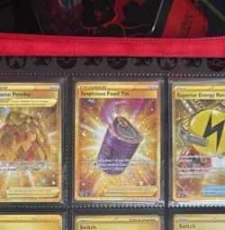Pokemon Card Suspicious Food Tin 080/073 Champion's Path Secret Rare Full Art NM - Image 1