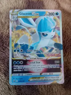 Glaceon VSTAR SWSH197 Holo Promo Sword & Shield Promo Pokemon Cards - Image 1