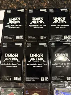 Union Arena Store Tournament Kit 2024 6 Action Point Card Pack Winner Cards - Image 3