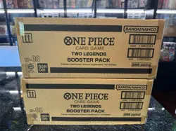 One Piece Card Game OP-08 Two Legends Booster Box Case Sealed - Image 1
