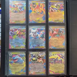 Pokemon TCG Mega EX Holo 9-Card Lot English Mega Camerupt Emboar + More - Image 1