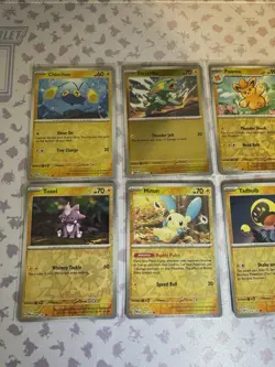 Pokemon Card Lot 10 Reverse Holo Cards NM Bundle Electric Type - Image 2