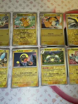 Pokemon Card Lot 10 Reverse Holo Cards NM Bundle Electric Type - Image 3