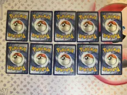 Pokemon Card Lot 10 Reverse Holo Cards NM Bundle Electric Type - Image 5