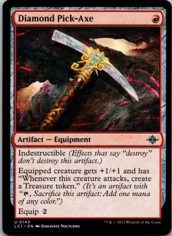 The Lost Caverns of Ixalan #143 Diamond Pick-Axe - Image 1