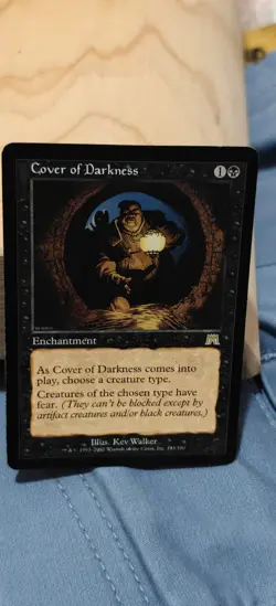 Magic: The Gathering (MTG) Cover of Darkness, Onslaught - Image 1
