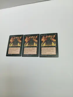 Magic the Gathering MTG Ice Age BURNT OFFERING X 3 1995 - Image 1