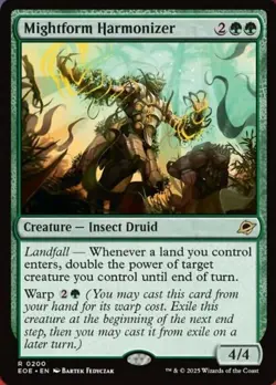 1x Mightform Harmonizer NM-Mint, English Edge of Eternities MTG Magic - Image 1